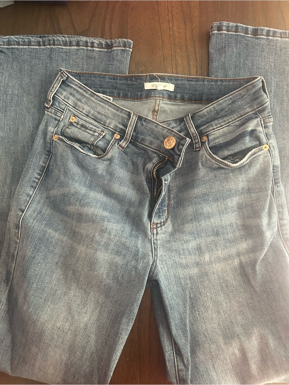 STS Blue Light Blue Bootcut Women's Jeans